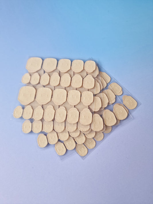 Klebepads Easy-Peel für Press-Ons