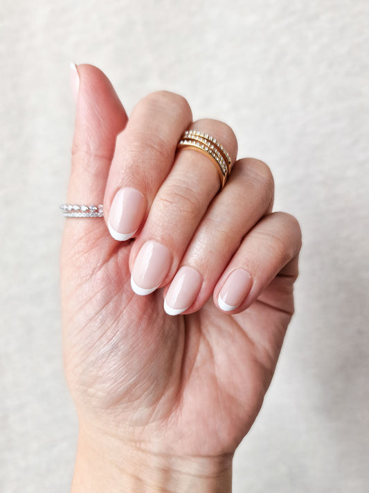 Frenchie - Short Oval - Press-Ons