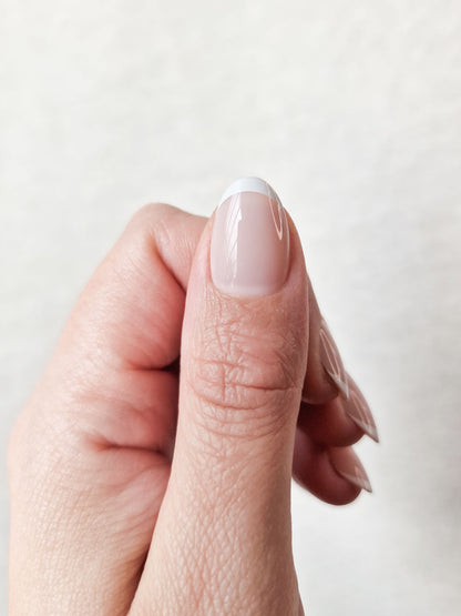Frenchie - Short Oval - Press-Ons