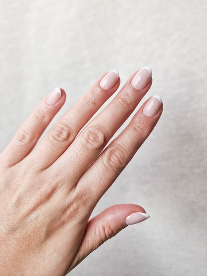 Frenchie - Short Oval - Press-Ons