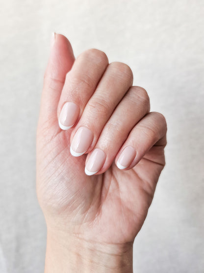 Frenchie - Short Oval - Press-Ons