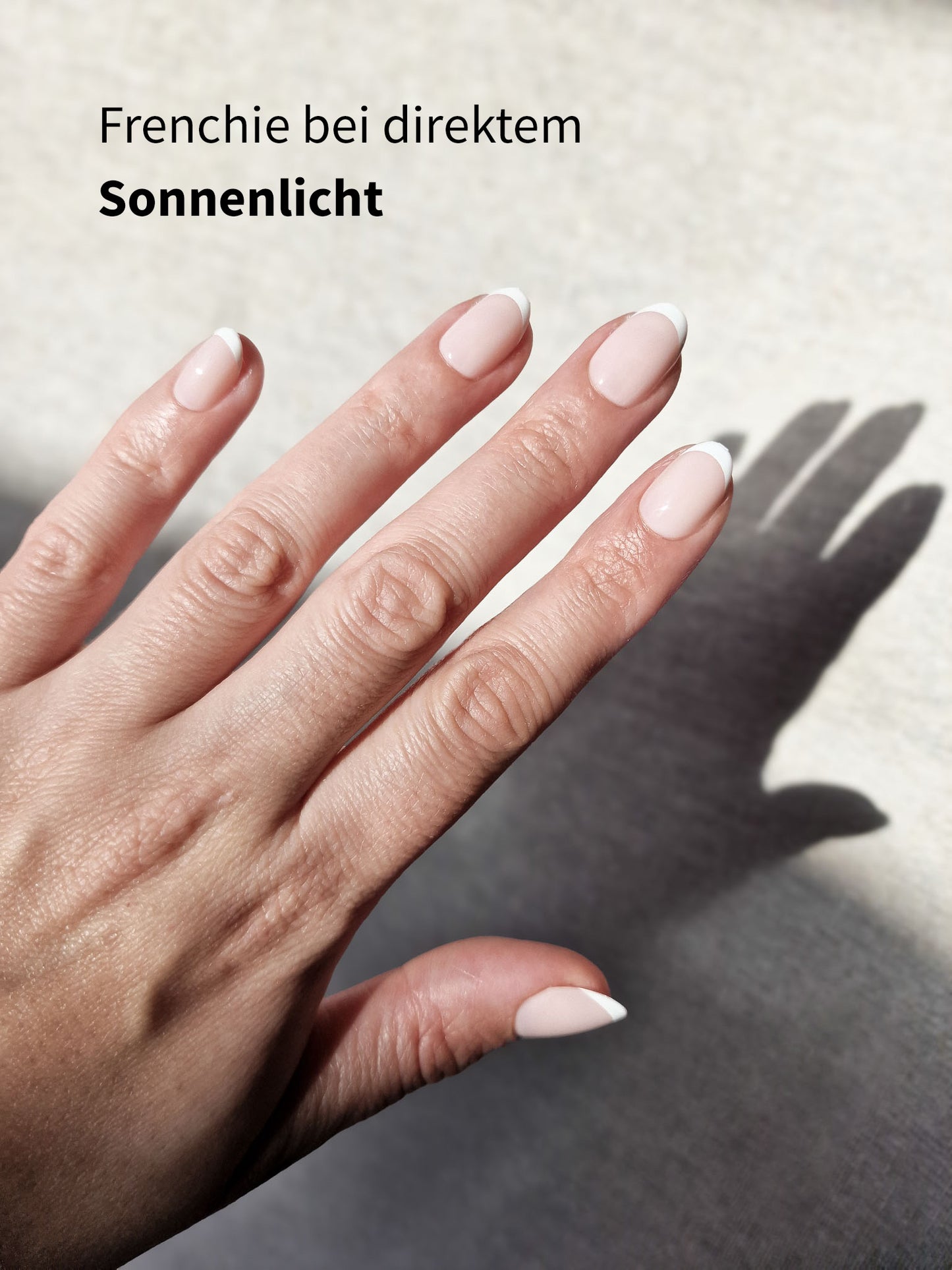 Frenchie - Short Oval - Press-Ons