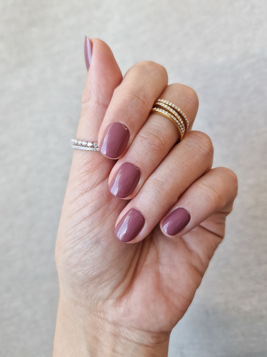 Mauvement - Extra Short Squoval - Press-Ons