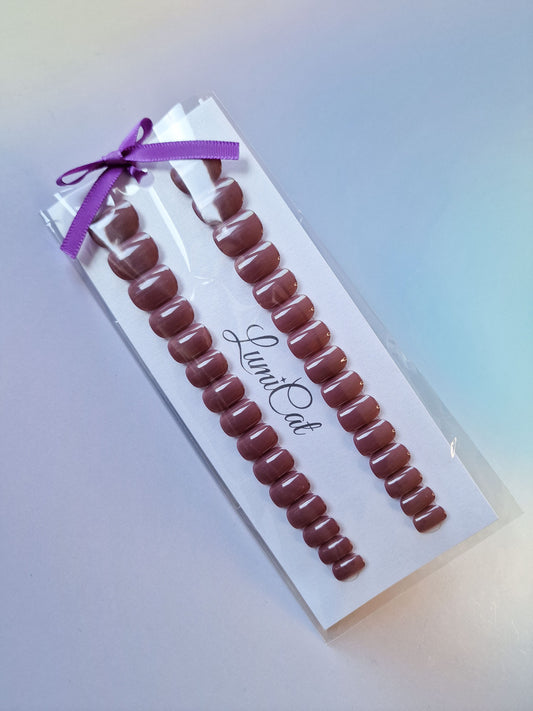 Mauvement - Extra Short Squoval - Press-Ons