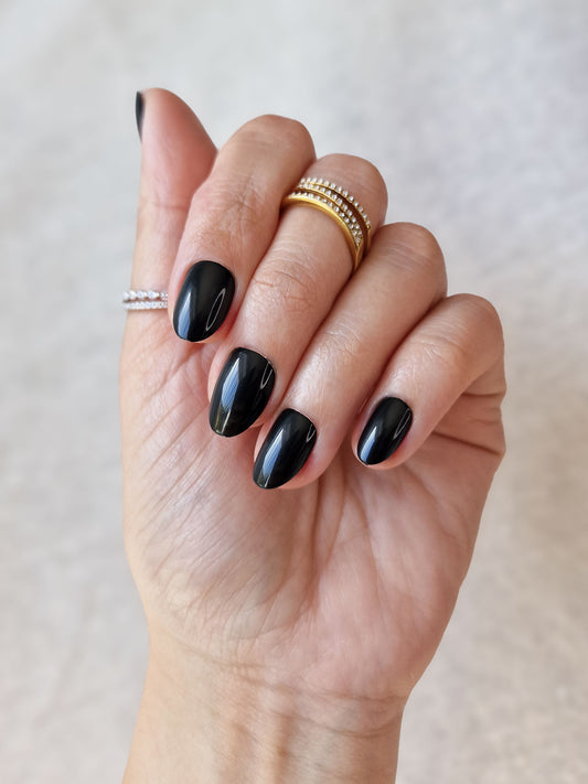 Blackout - Short Oval - Press-Ons