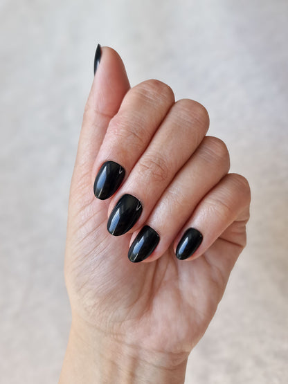 Blackout - Short Oval - Press-Ons