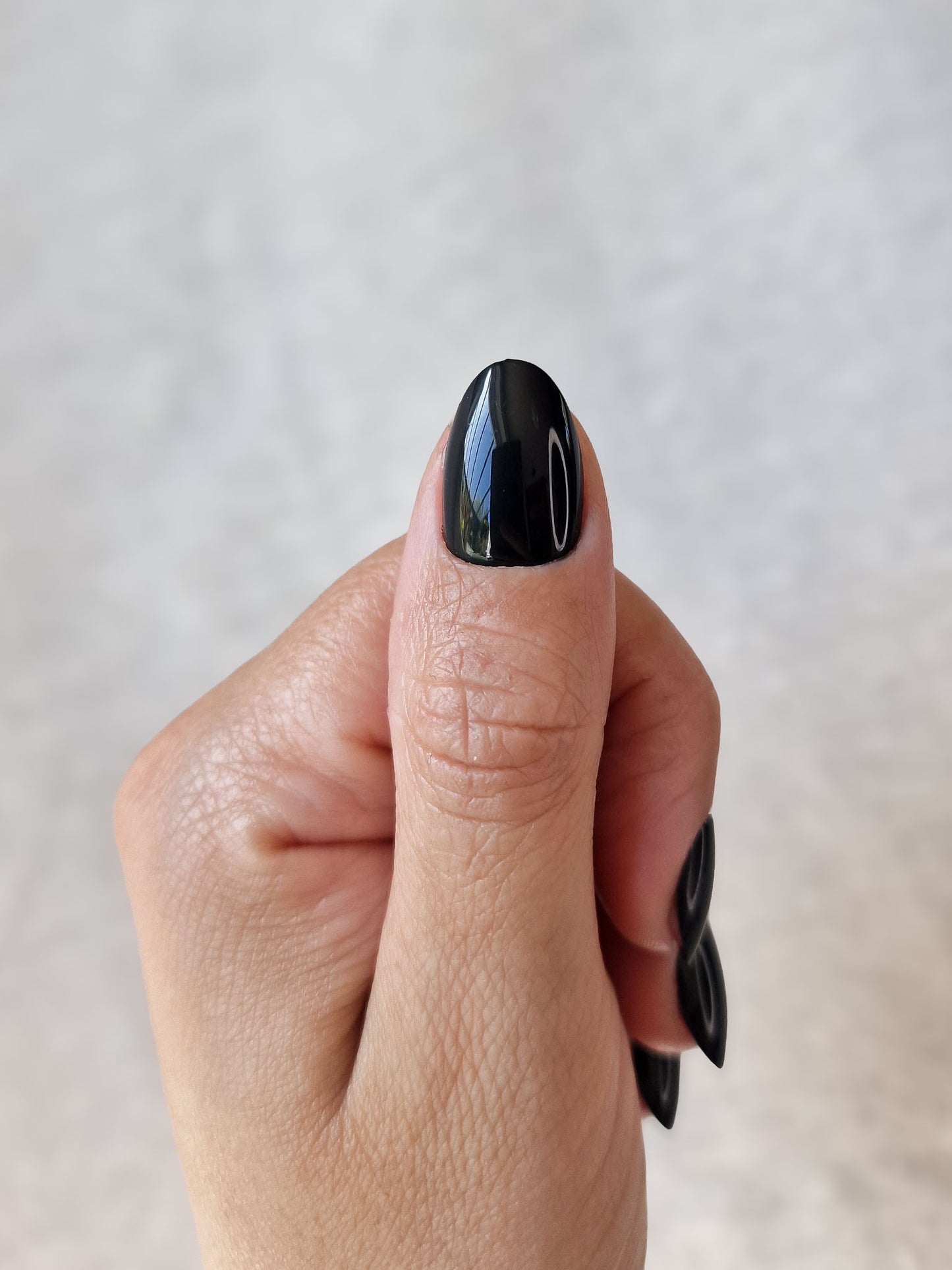 Blackout - Short Oval - Press-Ons