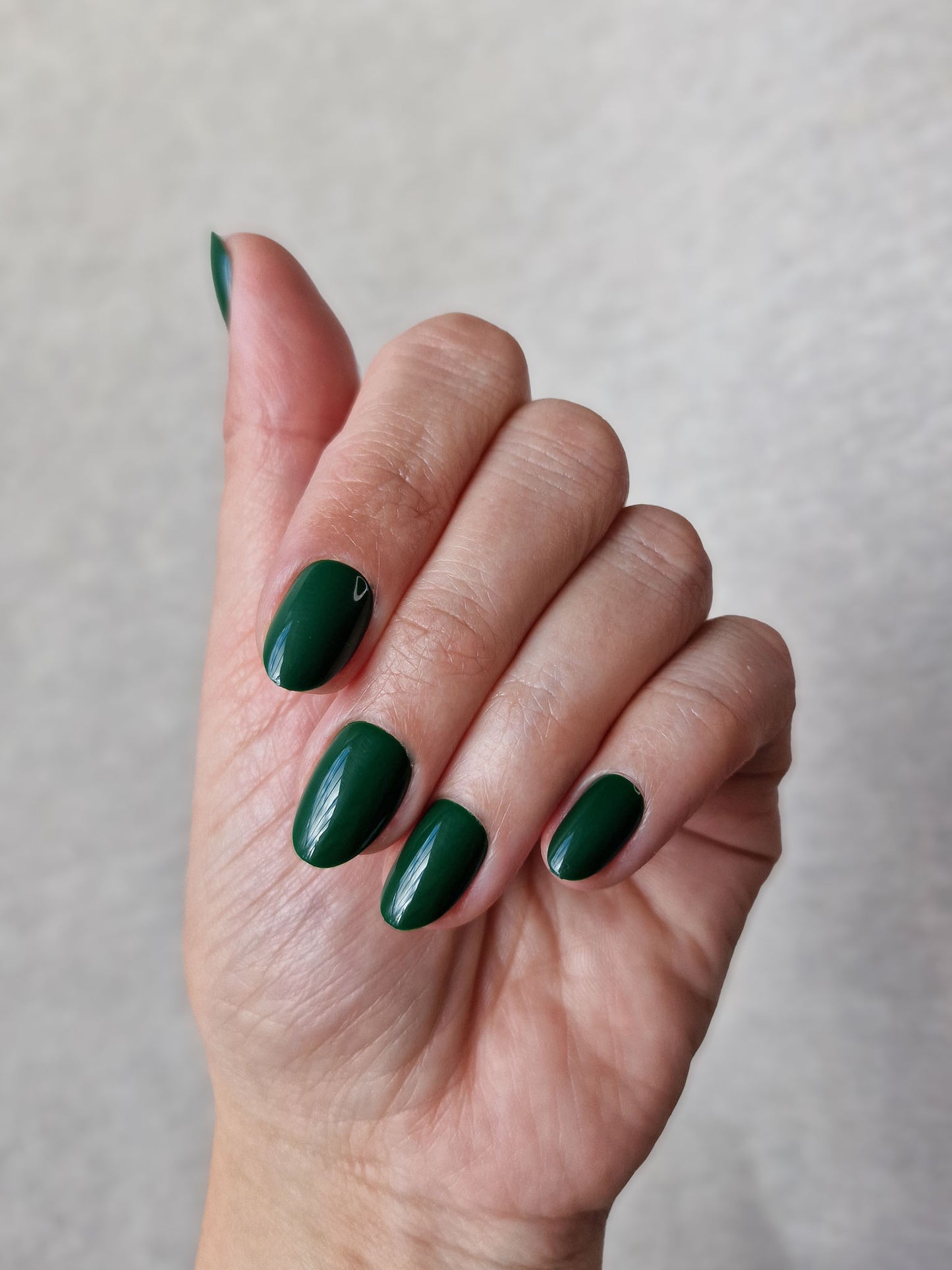 Evergreen - Short Oval - Press-Ons