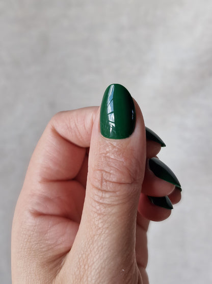 Evergreen - Short Oval - Press-Ons