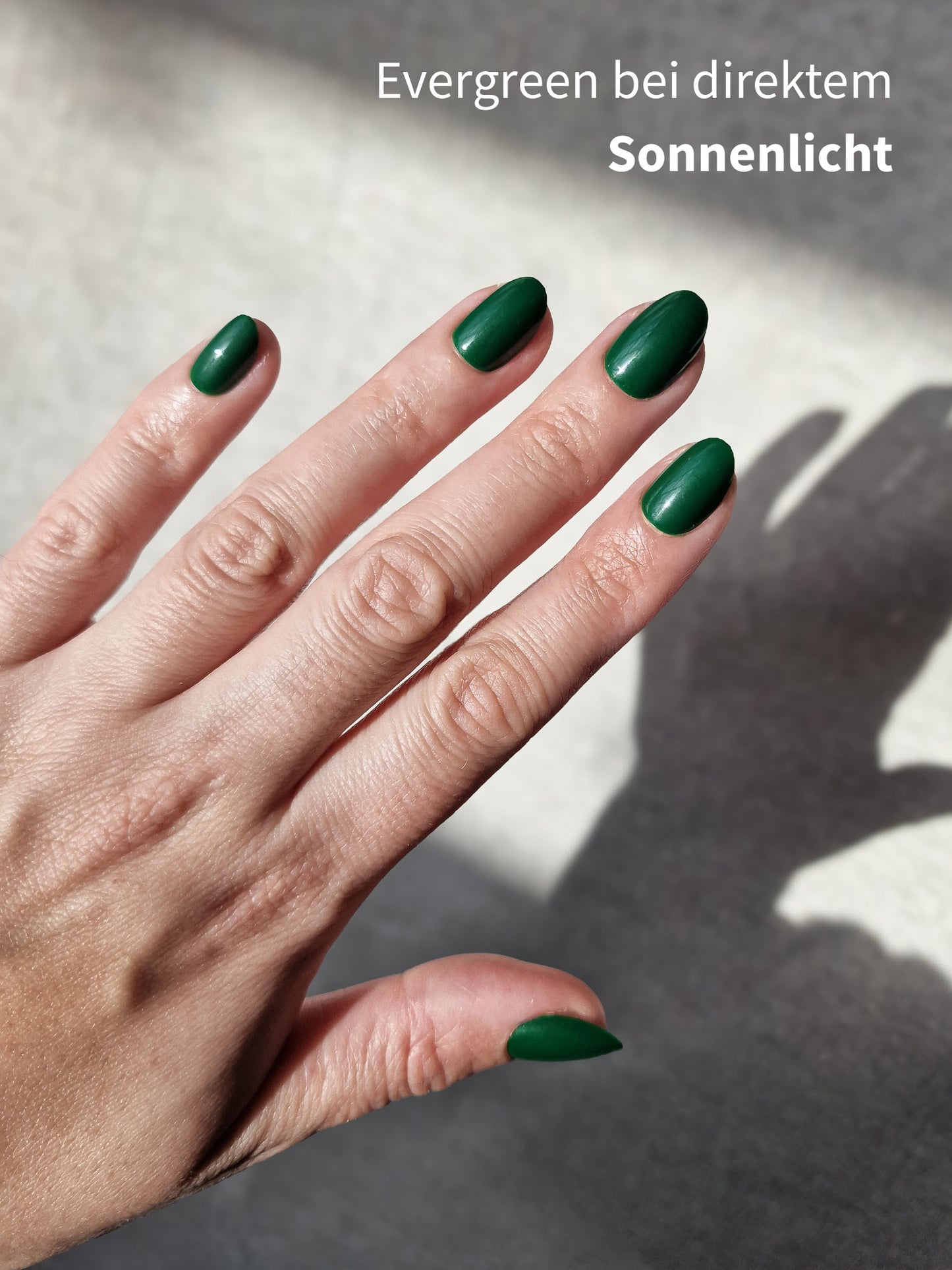 Evergreen - Short Oval - Press-Ons