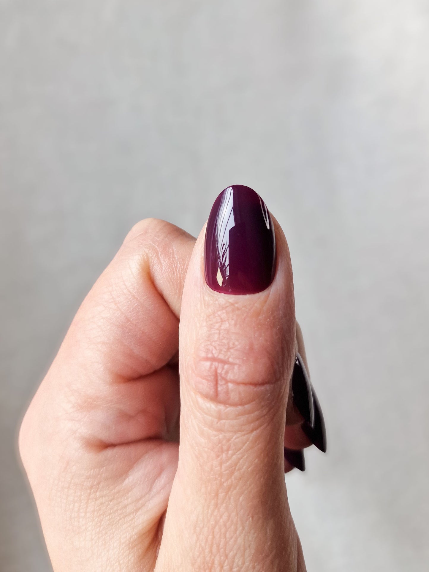 Berry Bold - Short Oval - Press-Ons