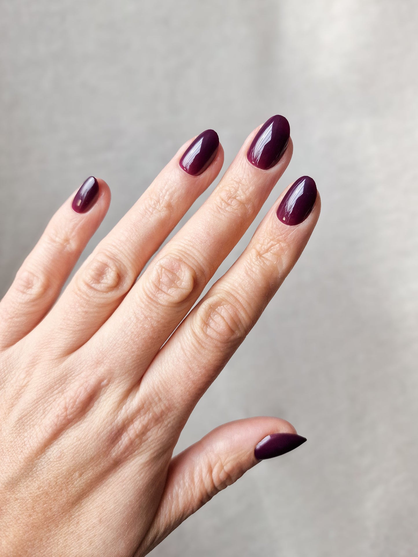 Berry Bold - Short Oval - Press-Ons