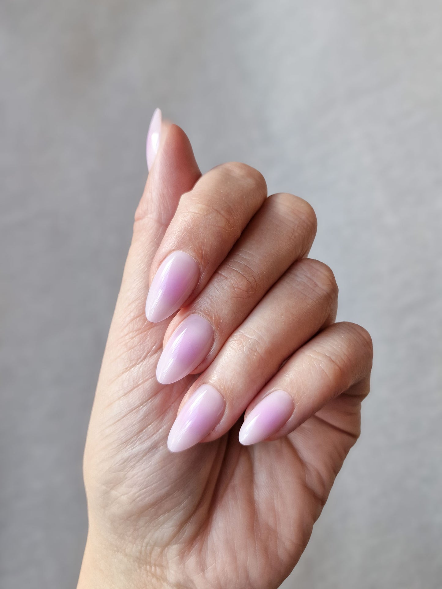 Aura Lilac - Short Almond - Press-Ons