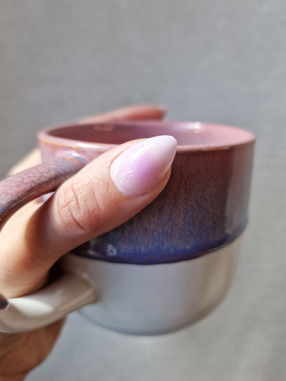 Aura Lilac - Short Almond - Press-Ons