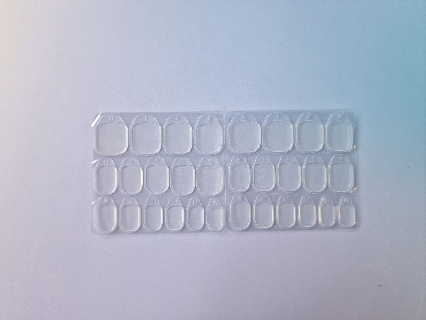 150 Klebepads L für Press-On Nails - 10 Bögen - Klebesticker