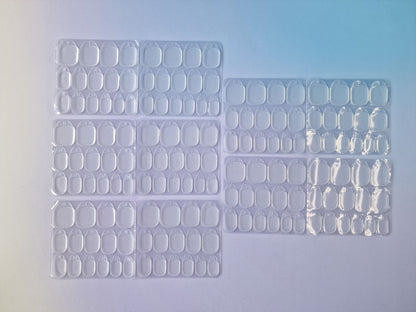 150 Klebepads L für Press-On Nails - 10 Bögen - Klebesticker