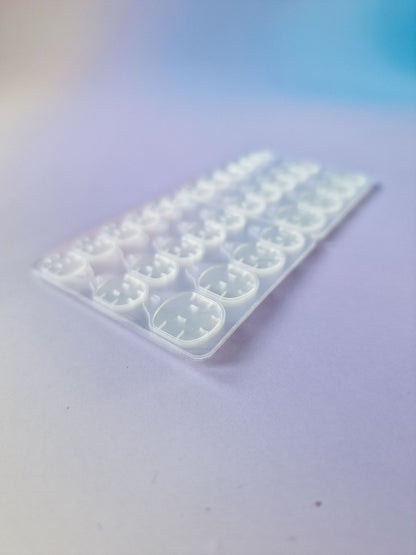 150 Klebepads S für Press-On Nails - 10 Bögen - Klebesticker