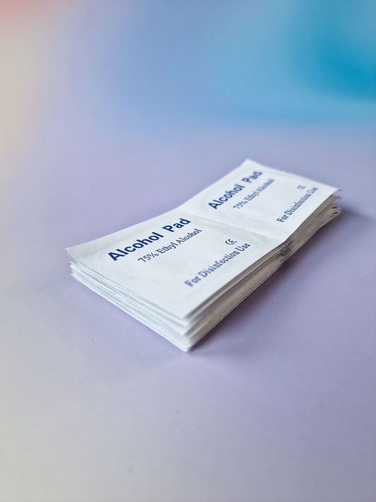 Nail Prep & Clean Reinigungstücher - Alcohol Pads - 20 Stück