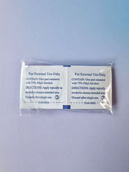 Nail Prep & Clean Reinigungstücher - Alcohol Pads - 20 Stück