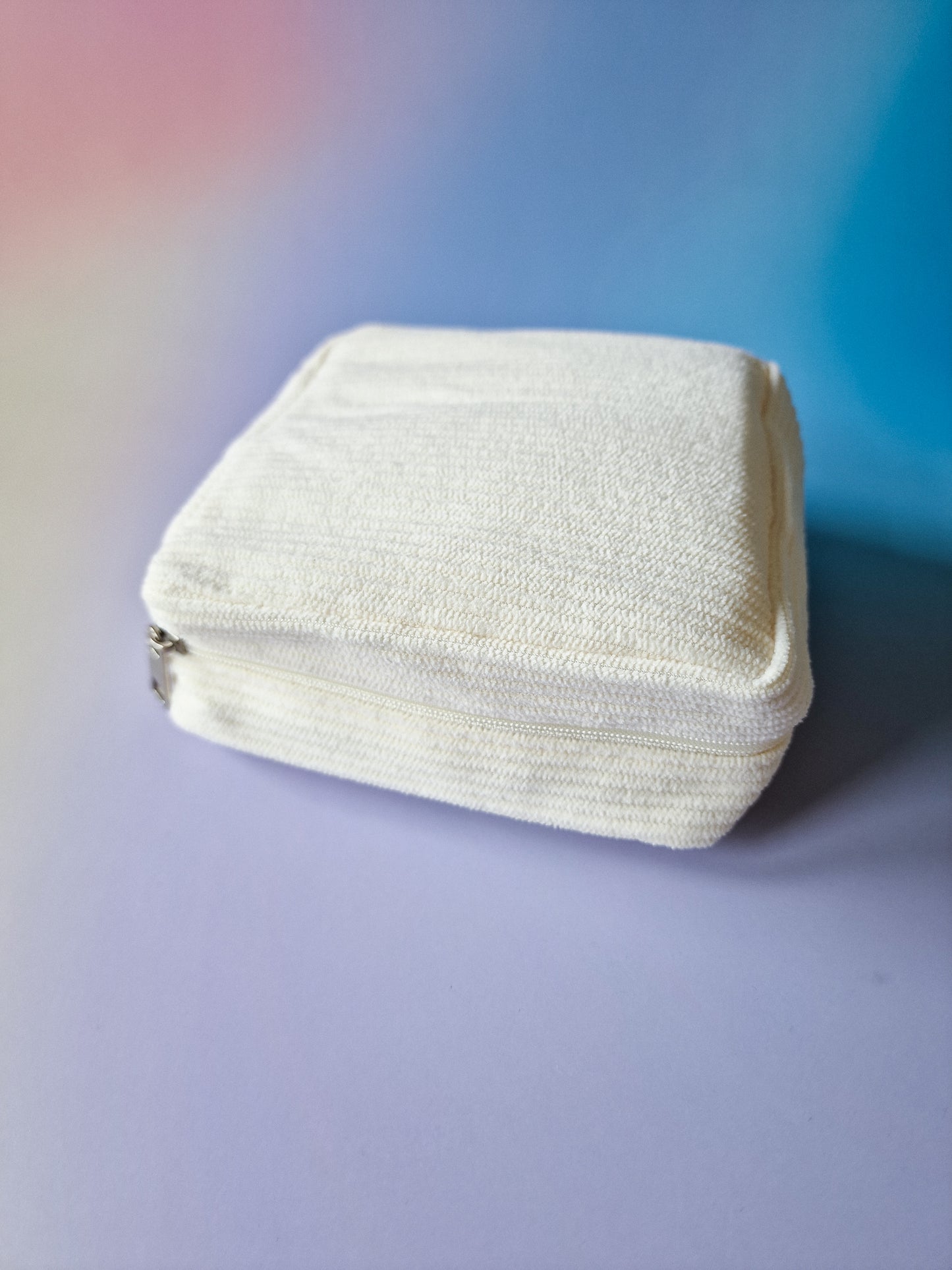 Cord Mini Bag - Maniküre- & Kosmetiktasche - creme