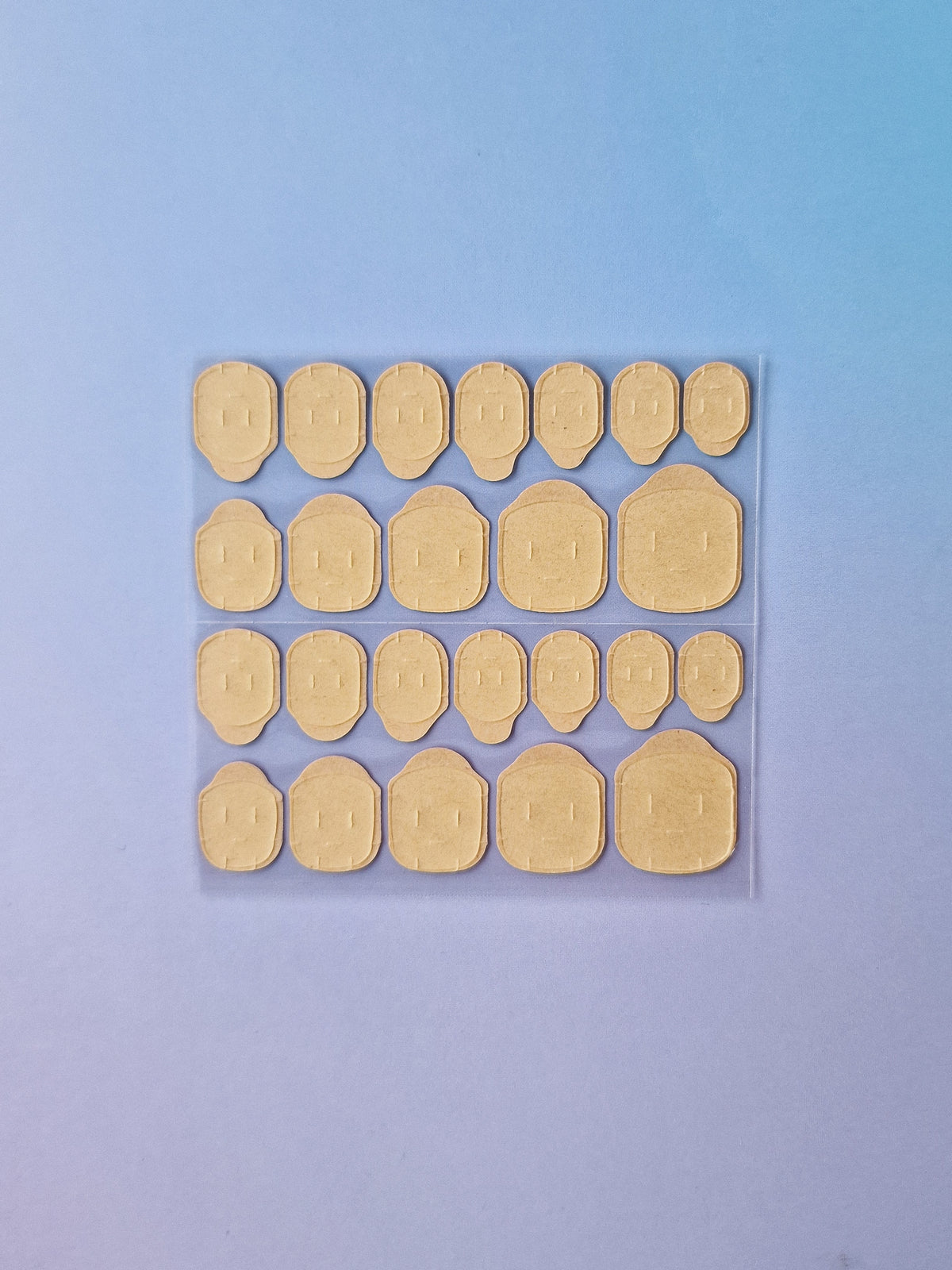 Klebepads Easy-Peel Rückseite