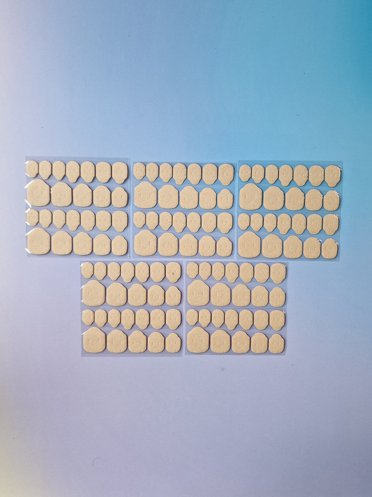 Klebepads Easy-Peel - Alle Bögen