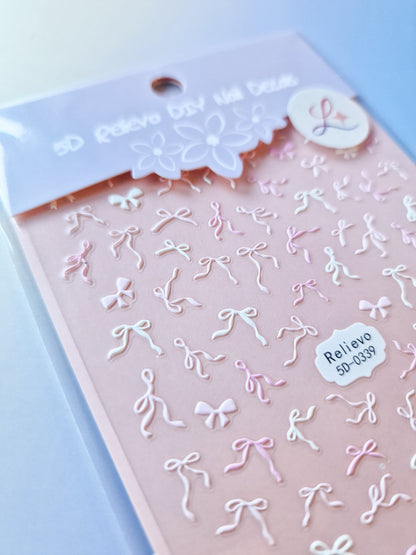 5D Nail Stickers with a Relief Effect – Make Your Press-Ons Prettier