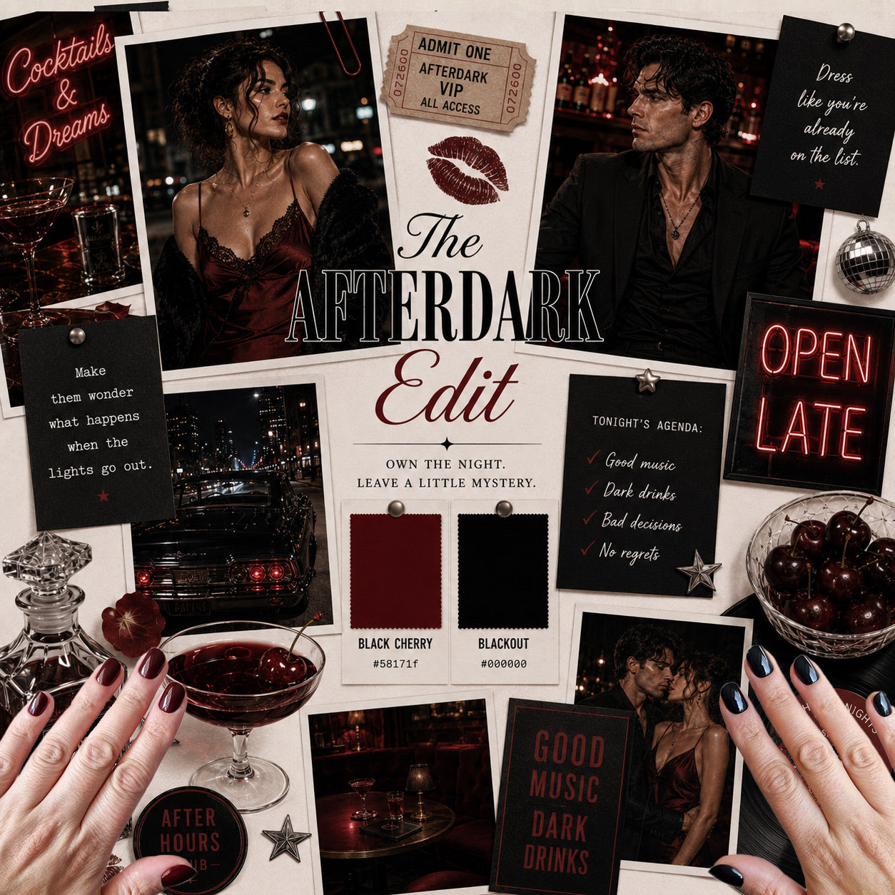 Moodboard The Afterdark Edit