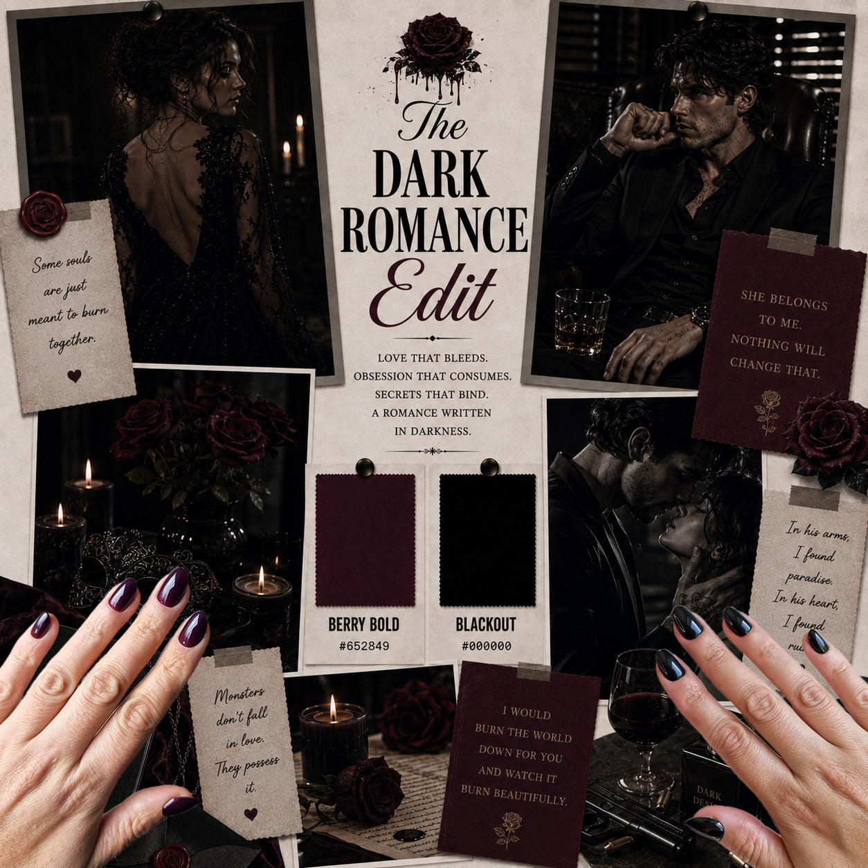 Moodoard The Dark Romance Edit