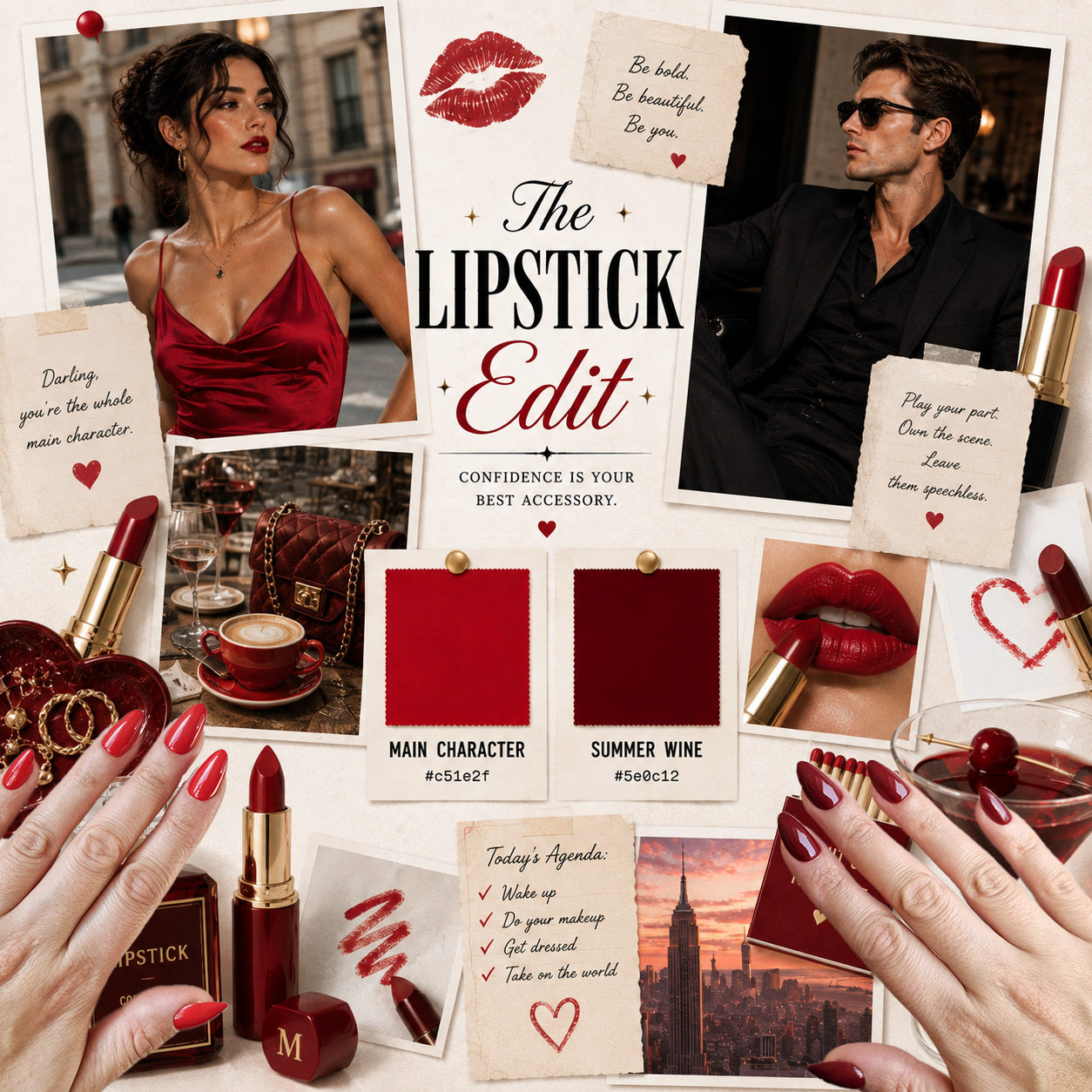 Moodoard The Lipstick Edit