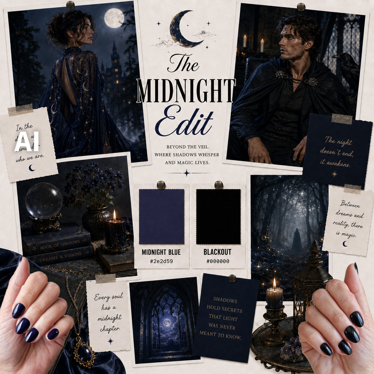 Moodboard: The Midnight Edit