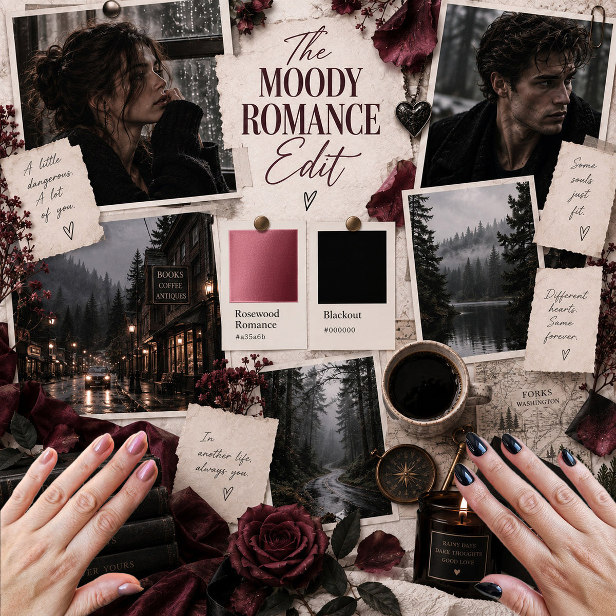 Moodboard The Moody Romance Edit