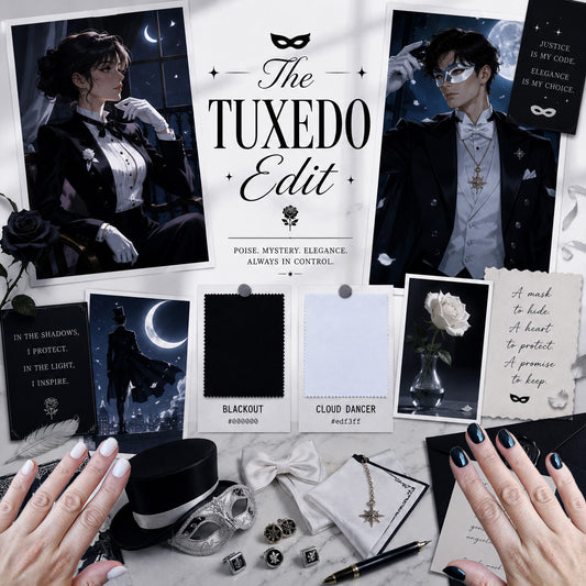 Moodboard The Tuxedo Edit