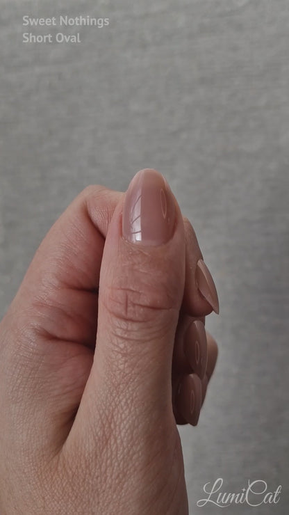 Sweet Nothings - Short Oval - Press-Ons